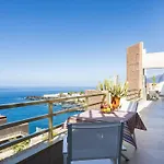 Lujoso Apartamento Frente Al Mar Con Terrazas, Aire Acondicionado Y Wi-Fi En Tenerife - Es-279-8