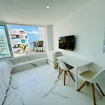 Los Cristianos Must-See Beachfront Apartment, Stunning Views In Tenerife