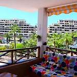 Sunny Summerland Los Cristianos, Ap With City And Ocean View