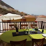 Villa Roque Del Conde With Fantastic Sea View, Terrace, Pool, Wifi, Sat-Tv, Garage